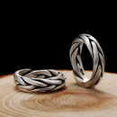 Frigg's Knot 999 Silver Ring
