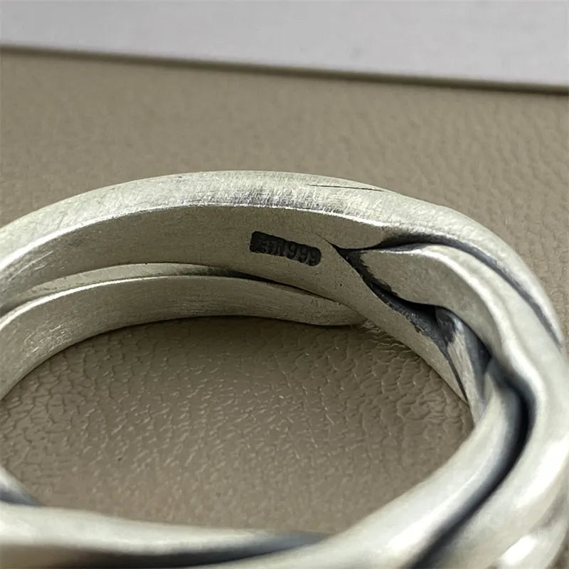 Frigg's Knot 925 Silver Ring