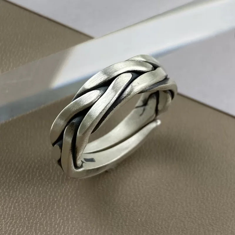 Frigg's Knot 999 Silver Ring