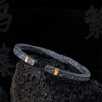 Ginnungagap Fire and Ice Steel Bracelet
