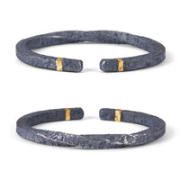Ginnungagap Fire and Ice Steel Bracelet