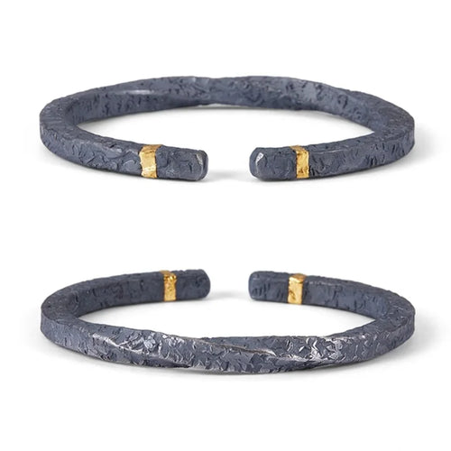 Ginnungagap Fire and Ice Steel Bracelet
