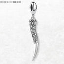 Gjallarhorn Rune the Horn of Heimdall 925 Sterling Silver Necklace