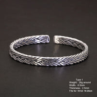 Gleipnir Arm Ring 999 Fine Silver Bangle