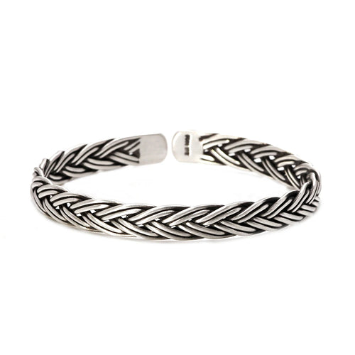 Gleipnir Arm Ring 999 Fine Silver Bangle