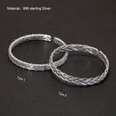Gleipnir Arm Ring 999 Fine Silver Bangle