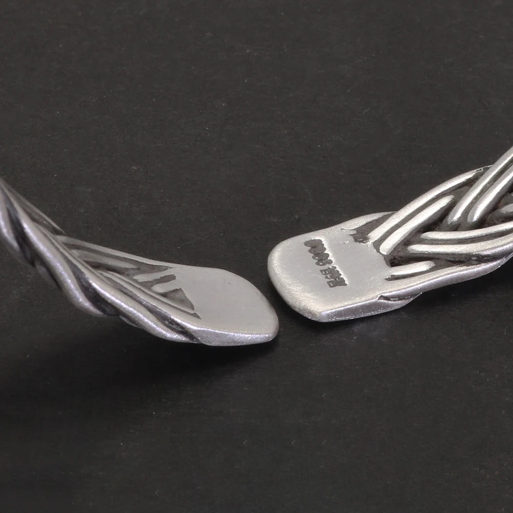 Gleipnir Arm Ring 999 Fine Silver Bangle