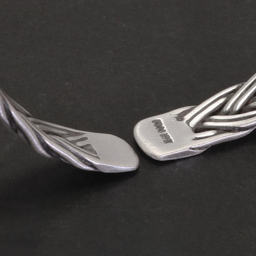 Gleipnir Arm Ring 999 Fine Silver Bangle