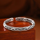 Gleipnir Arm Ring 999 Sterling Silver Bangle