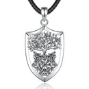 Guardians of Yggdrasil Necklace in 925 Sterling Silver