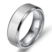 Norse Winter Titanium Ring
