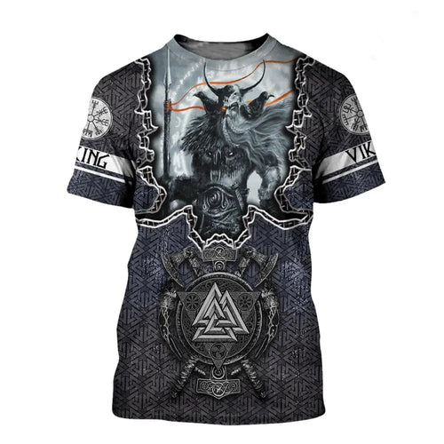 Mjolnir and Yggdrasil T-shirt