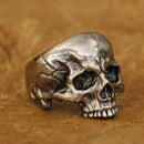 Bound to Hel Cupronickel Skull Ring