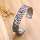 Yggdrasil, the Tree of Life with Norse Knots, Bracelet in 316L Stainless Steel