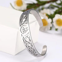 The Valknut Steel Bracelet