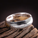 Draupnir 925 Sterling Silver Adjustable Ring