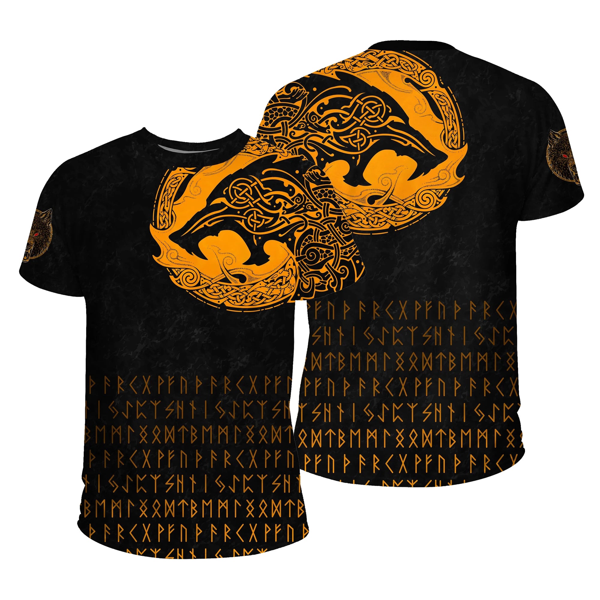 Wolves and Ravens 3D Printed T-Shirt