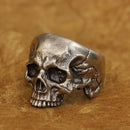 Bound to Hel Cupronickel Skull Ring