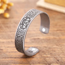 Yggdrasil, the Tree of Life with Norse Knots, Bracelet in 316L Stainless Steel