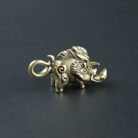 Gullinbursti - Frey's Boar Brass Pendant