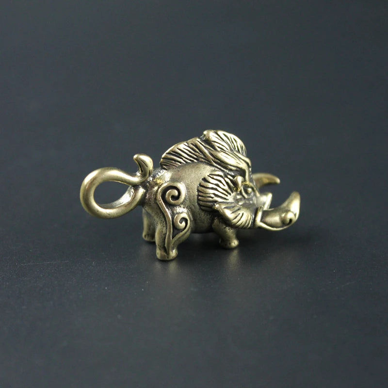 Gullinbursti - Frey's Boar Brass Pendant