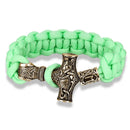 Mjolnir Hammer Paracord Amulet