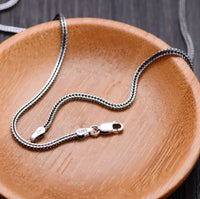 Gleipnir 925 Silver Foxtail chain