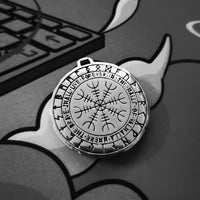 Wolves of Odin Geri and Freki Stainless Steel Necklace