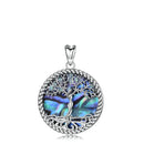 Yggdrasil on Spring, The Tree of Life Necklace 925 Silver