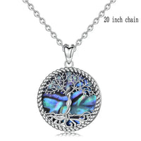 Yggdrasil on Spring, The Tree of Life Necklace 925 Silver