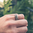 Frigg's Prize Deer's Antler Tungsten Ring