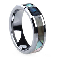 Elivagar River in Ginnungagap Tungsten Carbide Ring