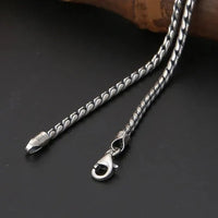 Dragon Fafnir Scales 925 Sterling Silver Chain