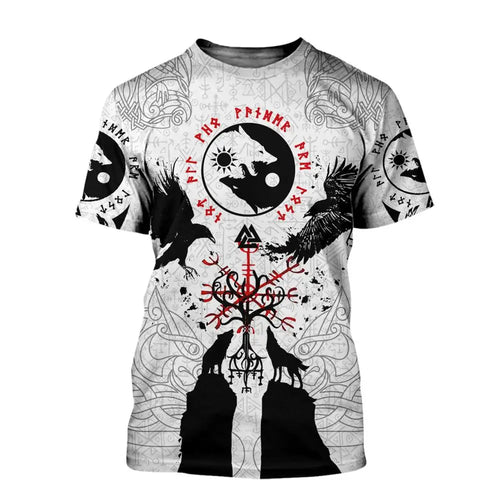 Mjolnir and Yggdrasil T-shirt