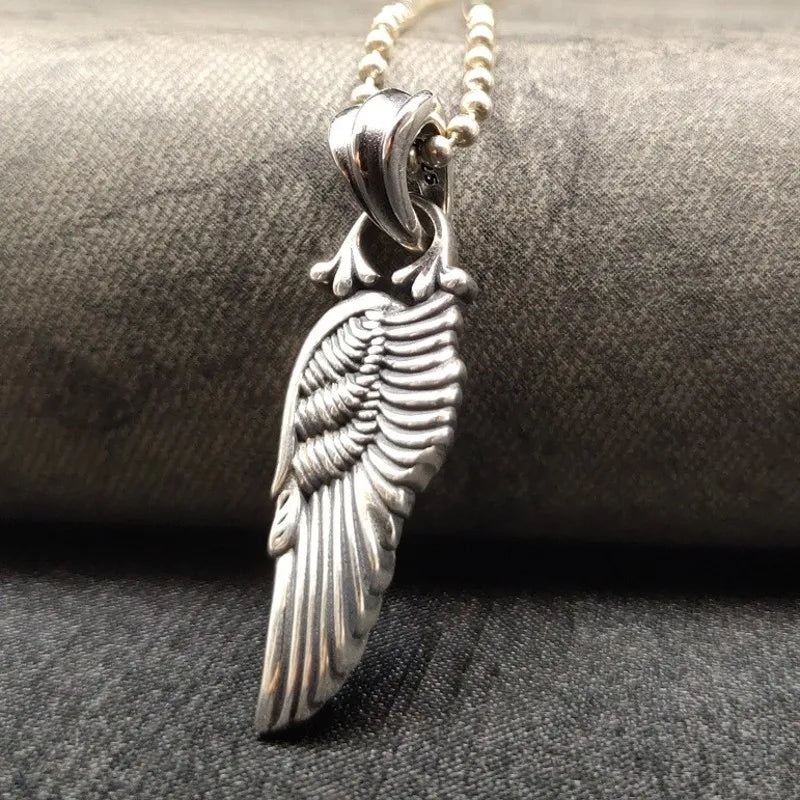 Valkyrie Wings 925 Sterling Silver Necklace Pendant