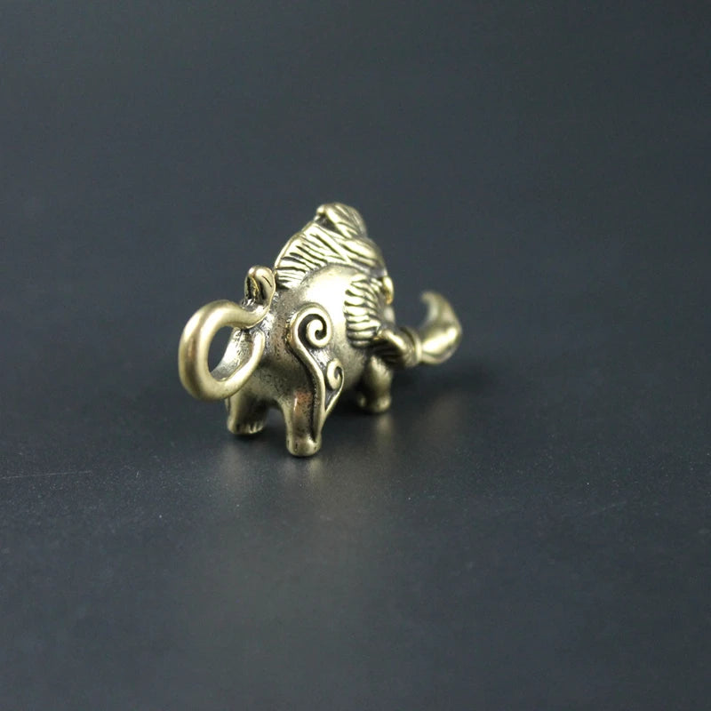 Gullinbursti - Frey's Boar Brass Pendant