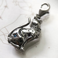 Freyja Cat in the Stars 925 Silver Necklace