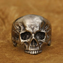 Bound to Hel Cupronickel Skull Ring