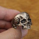 Bound to Hel Cupronickel Skull Ring