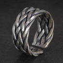 Wide Gleipnir - Handmade 925 Sterling Silver Ring