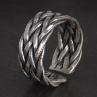 Wide Gleipnir - Handmade 925 Sterling Silver Ring