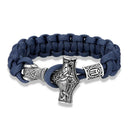 Mjolnir Hammer Paracord Amulet