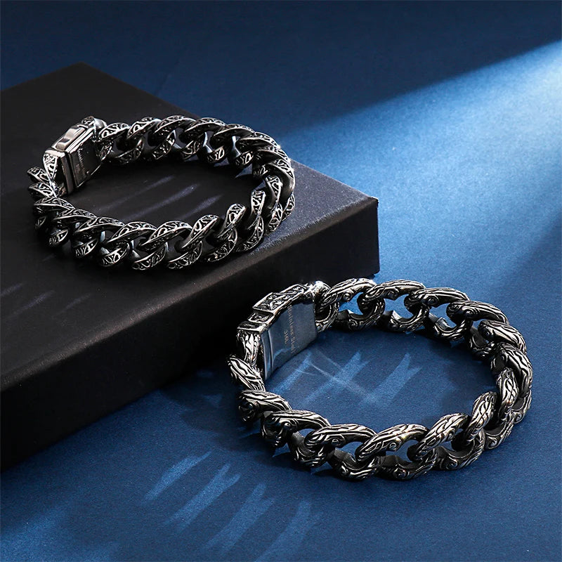 Chains of Wyrd Titanium Steel Bracelet