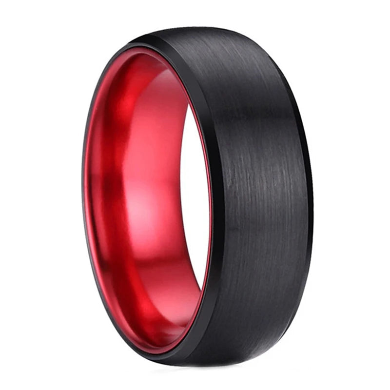 Blood of Heroes Tungsten Carbide Ring