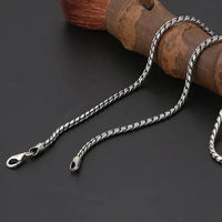 Dragon Fafnir Scales 925 Sterling Silver Chain