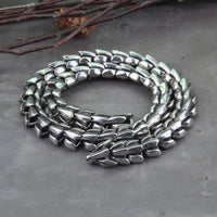 Jormungandr the Midgard Serpent Stainless Steel Necklace