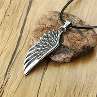 Valkyrie Wings Steel Necklace