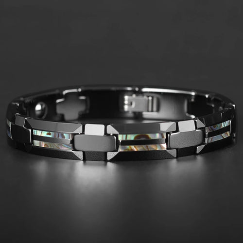 Bifrost the Bridge to Valhalla Tungsten Carbide Magnetic Bracelet