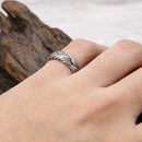 Wide Gleipnir - Handmade 925 Sterling Silver Ring