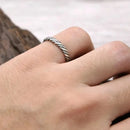 Wide Gleipnir - Handmade 925 Sterling Silver Ring